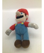 2010 Super Mario Bros Wii 8&quot; MARIO Plush Doll Toy  - $14.85