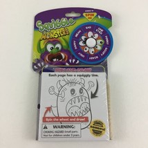 Squiggle Monsters Spin &amp; Draw Game Creative Fun Monster Mash Up New Sealed - $16.78