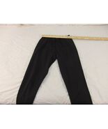 Adult Women&#39;s Pants BROOKS Great Solid Black Stretch-Casual Yoga 30330 - $8.98