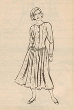 Vintage Reader Mail 5753 Dolman Sleeve Dress Uncut Sew Pattern 10-20 - £9.56 GBP