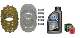 Hinson Complete Clutch Kit &amp; Oil &amp; Filter For 2004-2024 Kawasaki KX250F KX 250F - £170.73 GBP