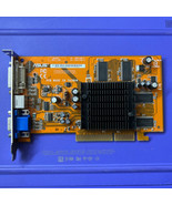 AGP ASUS A035PC Rev 1.00 A9550GE TD 256MB A DVI VGA S-Video 9550 Video Card - £44.82 GBP