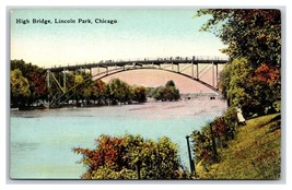 High Bridge Lincoln Park Chicago Illinois IL UNP DB Postcard Y2 - £3.58 GBP