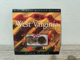 State Quarters Coins of America U.S. Minted Quarter Dollar #35 West Virg... - $9.99