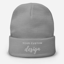 Personalized Beanie - Customized Embroidered Beanie - Design Your Own Beanie, Ad - £26.58 GBP