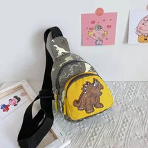 Te kid waist bag for girl boy fashion fanny pack anime dinosaur chest bag children belt thumb200