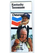 Chevron Standard Oil Company Road Map of Kentucky Tennessee 1973 Gousha - £10.98 GBP