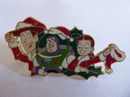 Disney Exchange Pins 16962 DS - Woody, Buzz and Jessie - Christmas Wreath - 1... - £14.57 GBP