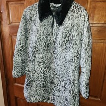 NEW Womens Dennis Basso printed water resistant puffer jacket size 2X - £43.36 GBP