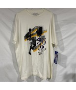 Vtg Reebok BB4600 Ultra Basketball Shirt Sz XL White Purple Yellow Shawn... - £71.27 GBP