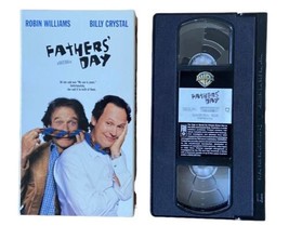 Fathers Day (VHS, 1997) Robin Williams Billy Crystal Box and Tape - £2.99 GBP