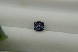  Cobalt Blue Ceylon Spinel, designer handcraft cut premium handcrafted cushion c - $590.00