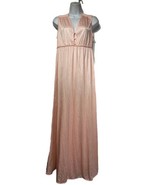 vintage vassarette long maxi sleeveless nightgown size S - $44.54