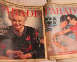 Vintage Parade Newspaper Magazine Lot of 2 September 7 &amp; 14 1986 - £7.95 GBP