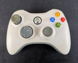 Official Microsoft Xbox 360 White Wireless Controller Authentic OEM TEST... - $23.71