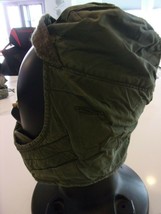 COLD WEATHER HELMET LINER OD-107 GREEN DSA100-75-C-0451 HOOK &amp; LOOP SIZE 7 - $18.61