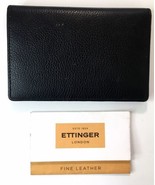 Men&#39;s Ettinger Bifold Pebbled Leather Wallet Unused But has a Surface Bl... - £176.00 GBP