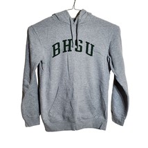 BHSU Black Hills State University Gray Pull Over Hoodie Sweatshirt XL - £12.98 GBP