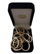 Steven Singer Jewelers Gold Tone Necklace Chain 29&quot; Oval Shape- Vintage - £11.06 GBP