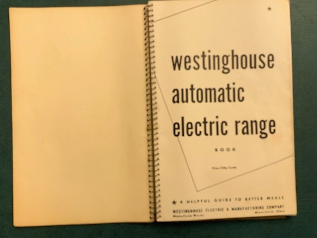 Vintage Lot Westinghouse Appliances Book/Manuals - Freezer and Range Item image 5