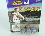 1998 Johnny Lightning Evel Knievel Series King Of The Stuntmen New Motor... - $21.77