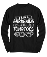 I Love Gardening, black Long Sleeve Tee. Model 6400014  - £23.59 GBP