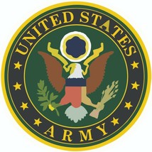 US Army Emblem -  Military Bumper Sticker  / Decal - £2.85 GBP