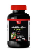 naturally relieve stress - ASHWAGANDHA COMPLEX 770MG - reduce cortisol levels 1B - £11.89 GBP