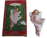 Christmas Ornament - Angel of Promise, Porcelain - Hallmark Keepsake 2000 - $7.87