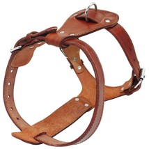 Shwaan Genuine Leather Dog Harness Durable for Small Medium Large Dogs Boxer - £34.81 GBP+