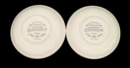 Vintage Gien France Le Gourmand Les Desserts Plates Set 6 – 8.75" Hand-Painted image 6
