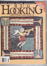 Rug Hooking Magazine January February 2001 Volume 12 Number 4 - £11.67 GBP