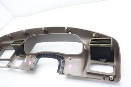 99-04 FORD F-350 SD DASH CLUSTER RADIO BEZEL TRIM PANEL TAN E0849 image 10