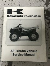 1997 1998 Kawasaki prairie 400 4x4 Atv Servizio Manuale 99924-1201-02 - $99.99