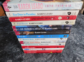 Silhouette Loveswept Karen Leabo lot of 14 Contemporary Romance Paperbacks - £13.12 GBP