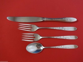 Cynthia by Kirk Sterling Silver Regular Size Place Setting(s) 4pc Heirloom - £162.97 GBP