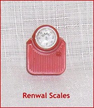 Renwal Red Scales Hard Plastic Dollhouse Furniture Accessory Item - $8.97