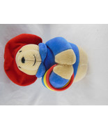 EDEN PLUSH BABYS FIRST PADDINGTON BEAR VELOUR 7&quot; Chimes Rattle &amp; Rings - $18.12 CAD