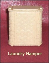 Renwal  Laundry Hamper Vintage Dollhouse Furniture Hard Plastic - £7.04 GBP