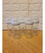 5 Glass Philips AVENT Baby Bottles 8 oz - £37.87 GBP