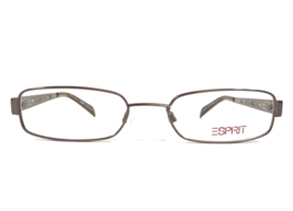 Esprit Eyeglasses Frames ET9374 535 Copper Brown Rectangle Full Rim 52-1... - £34.43 GBP