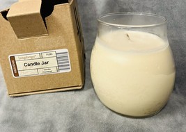 Longaberger Candle Jar Vanilla Hazelnut Scented, New In Box - $13.55