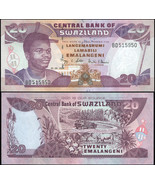 Swaziland. Banknote 20 emalangeni. 2006. Unc. Paper. Cat# P.30 - $5.83