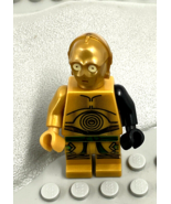 Lego Star Wars The Force Awakens C-3PO Black Arm Jedi Clone Excellent FA... - £11.47 GBP