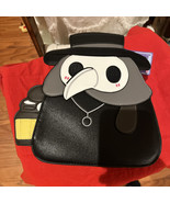 Squishable PLAGUE DOCTOR Backpack Black Polyurethane Small Cute VERY NICE! - $53.69 CAD