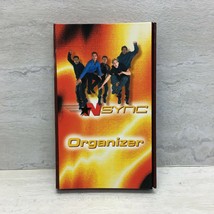 Vintage NOS 2000 NSYNC 3-Fold Organizer with Notepad, Diary &amp; Address Book - £6.55 GBP