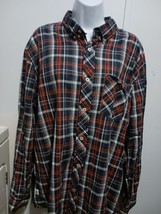 Nautica Jeans Co. Long Sleeve Button Up Down Shirt NJ-99 Size Large - £11.73 GBP