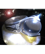 HAUNTED RING THE MASTERS CIRCLE FROM MAGE TO MASTER SECRET OOAK MAGICK POWER  - $8,777.77