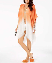 Steve Madden Womens Activewear Ombre Lurex Stripe Boho,Orange Size One Size - $37.62