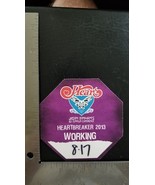 HEART - ORIGINAL 2013 ST. LOUIS CONCERT TOUR LAMINATE BACKSTAGE PASS - €17,11 EUR